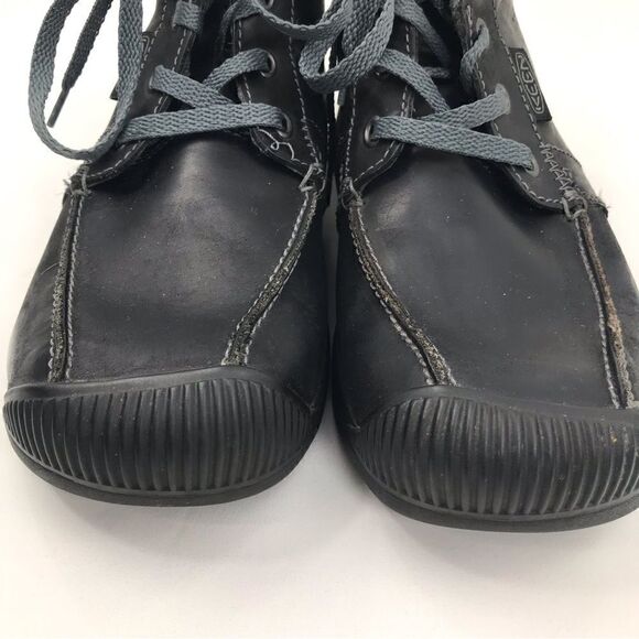 KEEN Black Leather Chukka Lace Up Ankle Boots main image 13